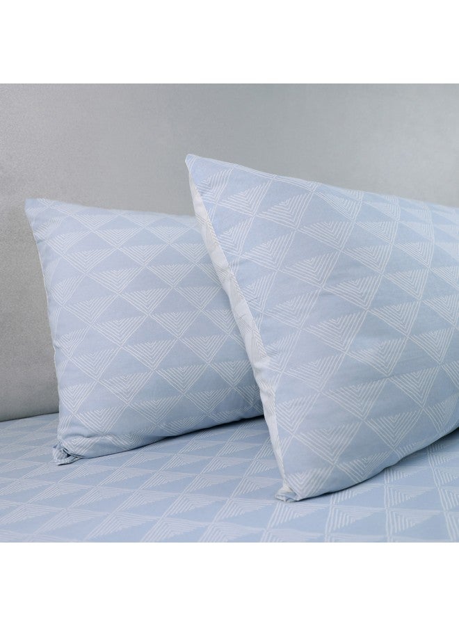 Home Box Malta Pixel 2-Piece Printed Cotton Pillow Cover Set 75 x 50 cm  - Image 2