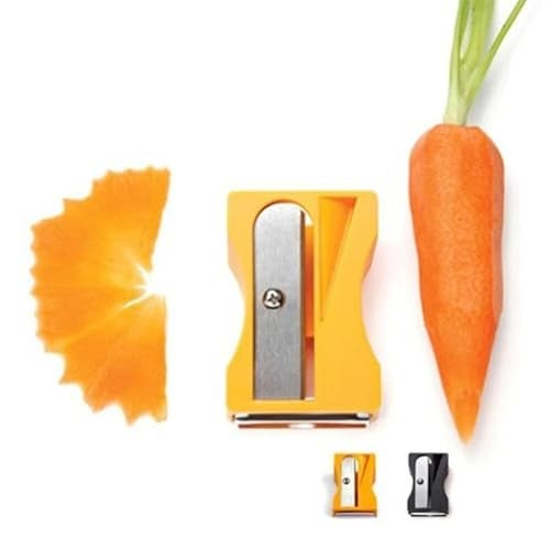 RR Design Fruit Vegetable Carrot Sharpener Peeler Kitchen Tool Curl Slicer Thin Slicer-Mix Colors - Image 2