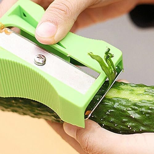 RR Design Fruit Vegetable Carrot Sharpener Peeler Kitchen Tool Curl Slicer Thin Slicer-Mix Colors - Image 3