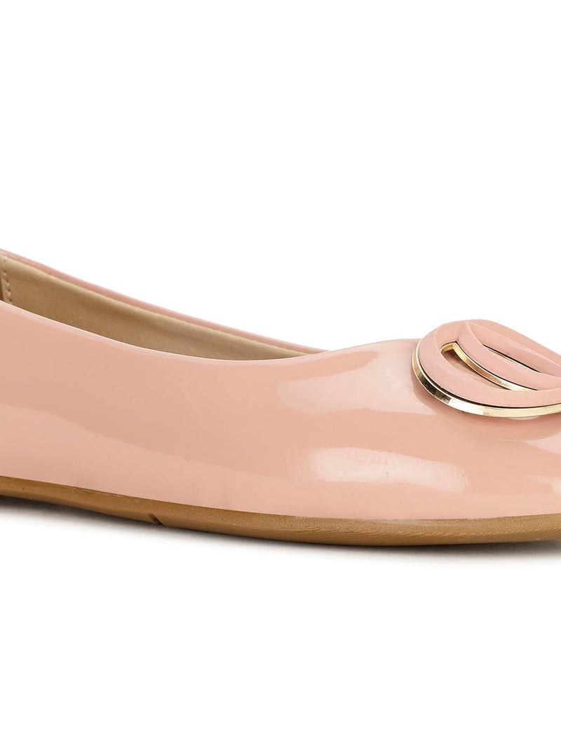 Bata Amelia E 24 Women's Pink Ballerina - 6 UK (5515511) - Image 5