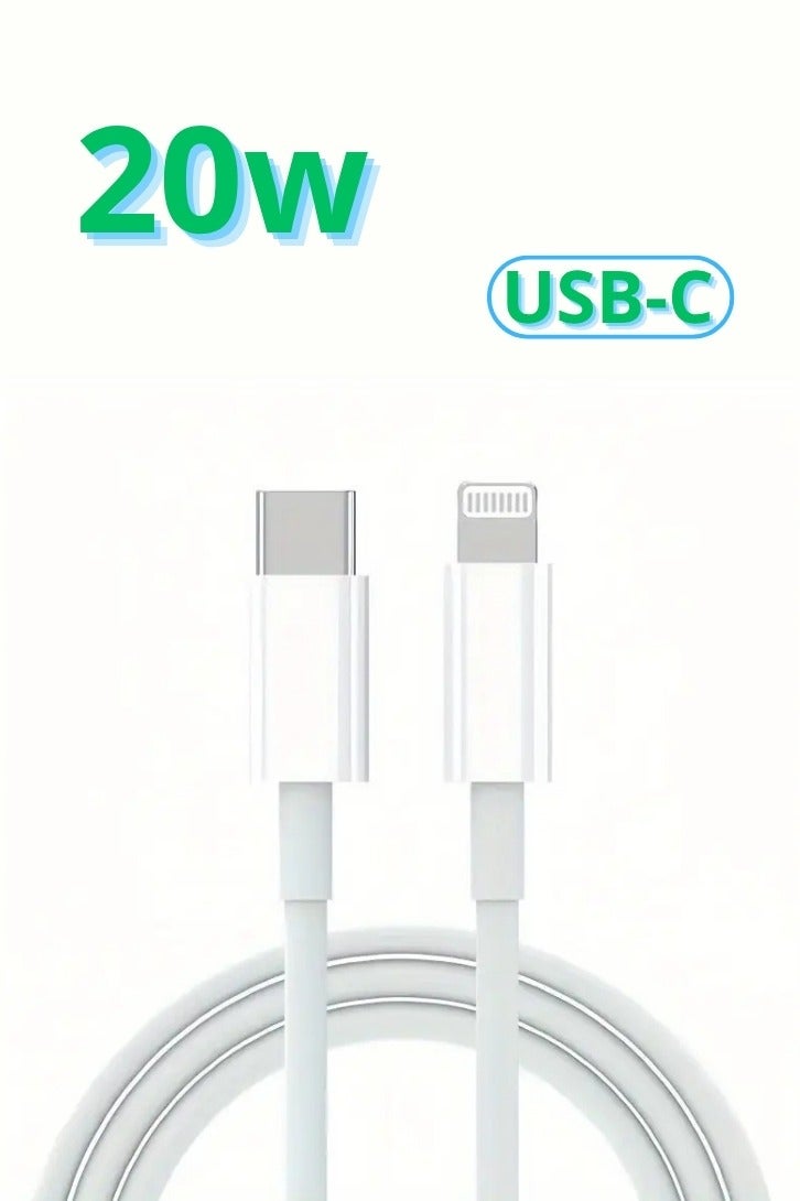USB C to Lightning - Type C for iPhone 14 Pro Max 13 12 11 X XS XR 8 Plus AirPods Support Power Delivery 1m - Image 1