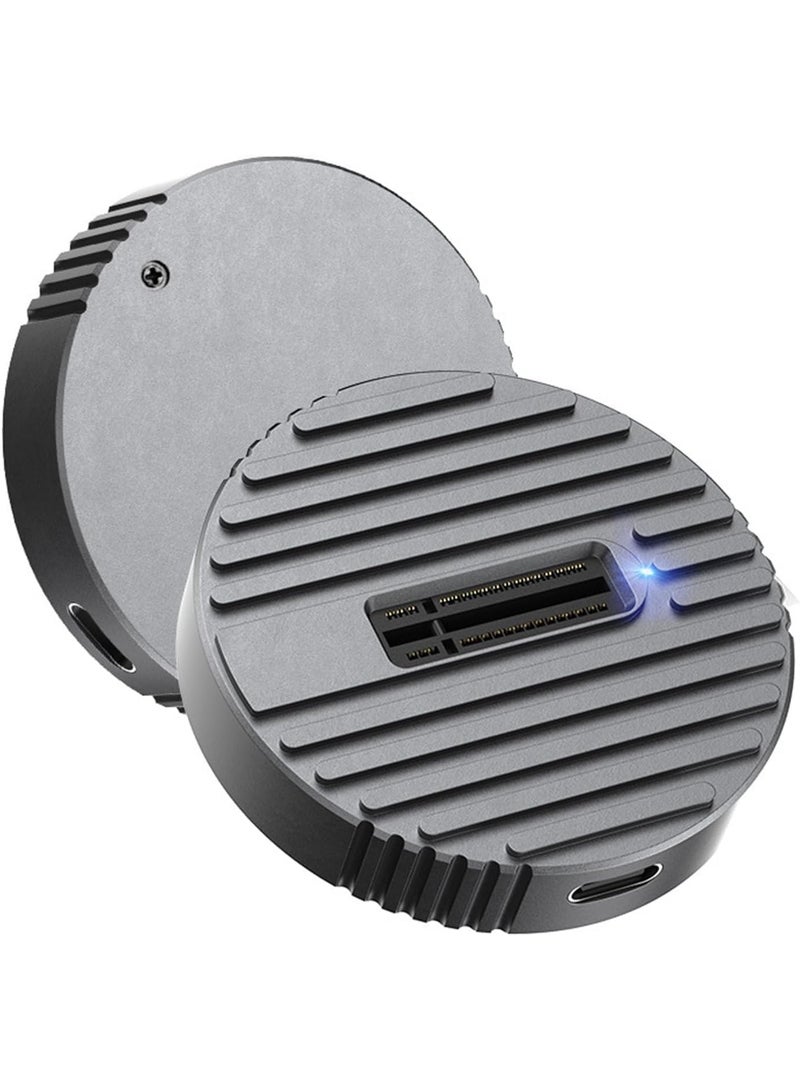 GHD-D21 M.2 NVMe/SATA SSD Docking Station – USB 3.2 Gen 2 10Gbps Tool-Free External SSD Enclosure Adapter - Image 1