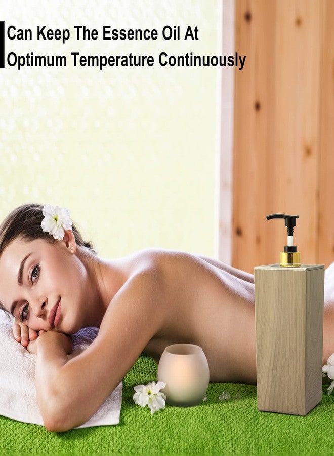 Elitzia Massage Oil Warmer with 2 Pump Bottles for Salon Spa Home Use - Image 5