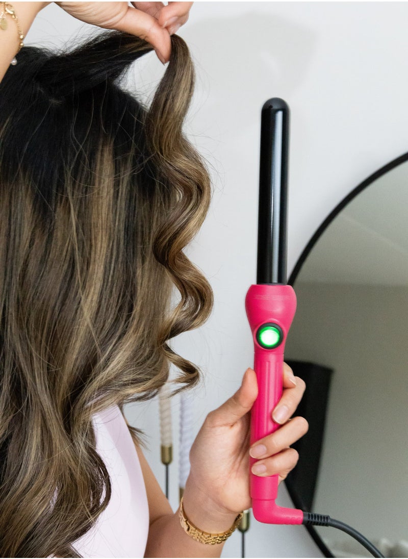 JOSE EBER Fair Juicy Hair Curler Pink/Black 25mm  - Image 1