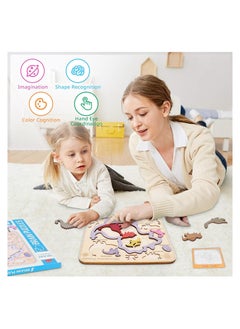 3 in 1 Dinosaur Wooden Puzzle Stacking Toys, Enhance Baby Matching Cognitive Skills Montessori Toys,Toddler Early Learning Educational Toys Puzzle Gifts - pzsku/Z25956D79B5DF02BB7F3AZ/45/_/1722014404/91c8b51f-dd5f-4e15-8f89-230e3ac3175f