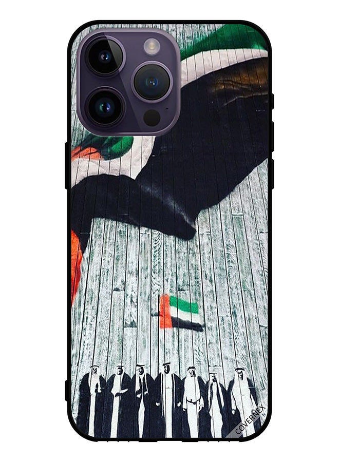 Covernex Protective Case Cover For Apple iPhone 14 Pro Max Uae Ruler & Flag - Image 1