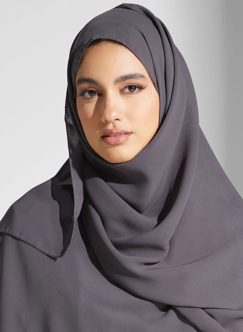 hayas closet Embellished Cape Sleeve Abaya
