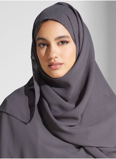 هيا كلوزيت عباية مطرزة بأكمام كاب  - Image 4