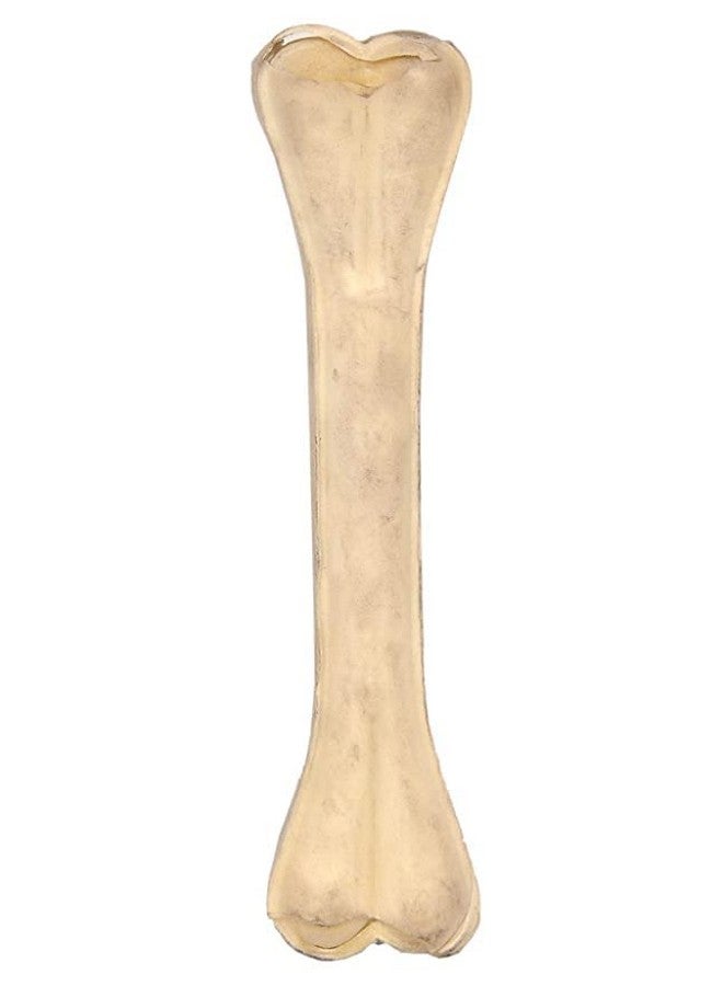 عظام مضغ كالسيوم مضغوطة فاخرة مقاس 8 بوصات من الجلد الخام - تجعل الأسنان واللثة صحية وتدوم طويلاً - (عبوة من 3 قطع) - Image 2