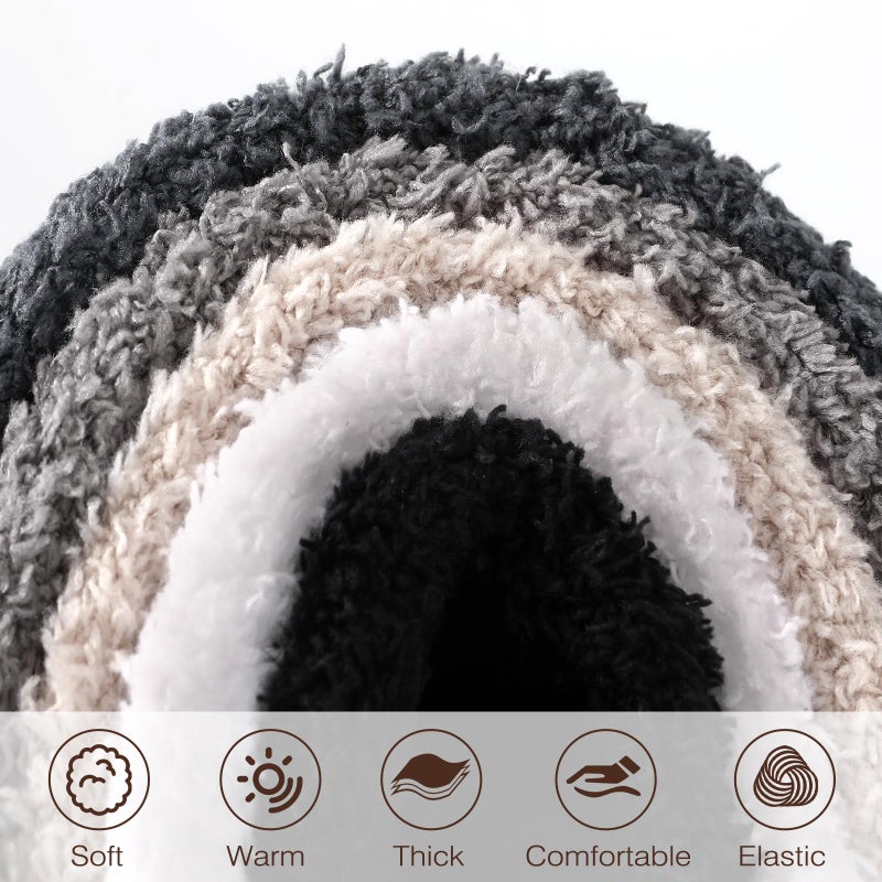 Premillow Fuzzy Socks for Women - Women's Fluffy Socks, Soft Cozy Sock for Women, Winter Thick Warm Sleeping Fluffy Sock for Womens - Image 5