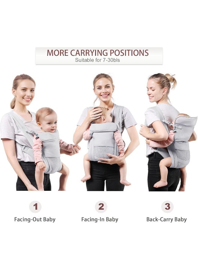 شياون Baby Carrier Newborn to Toddler, Cozy Baby Wrap Carrier - Image 2