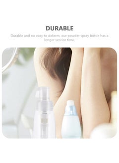 EXCEART Dry Powder Spray Bottle 2Pcs Plastic Powder Sprayer Bottles Dispensers Hair Spray Containers  - Image 4