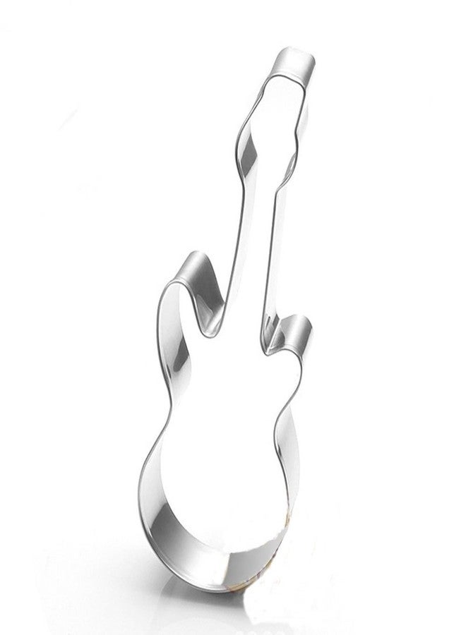 wotoy 4.7-inch Guitar Bistuit Cookie Cutter - Stainless Steel - Image 1