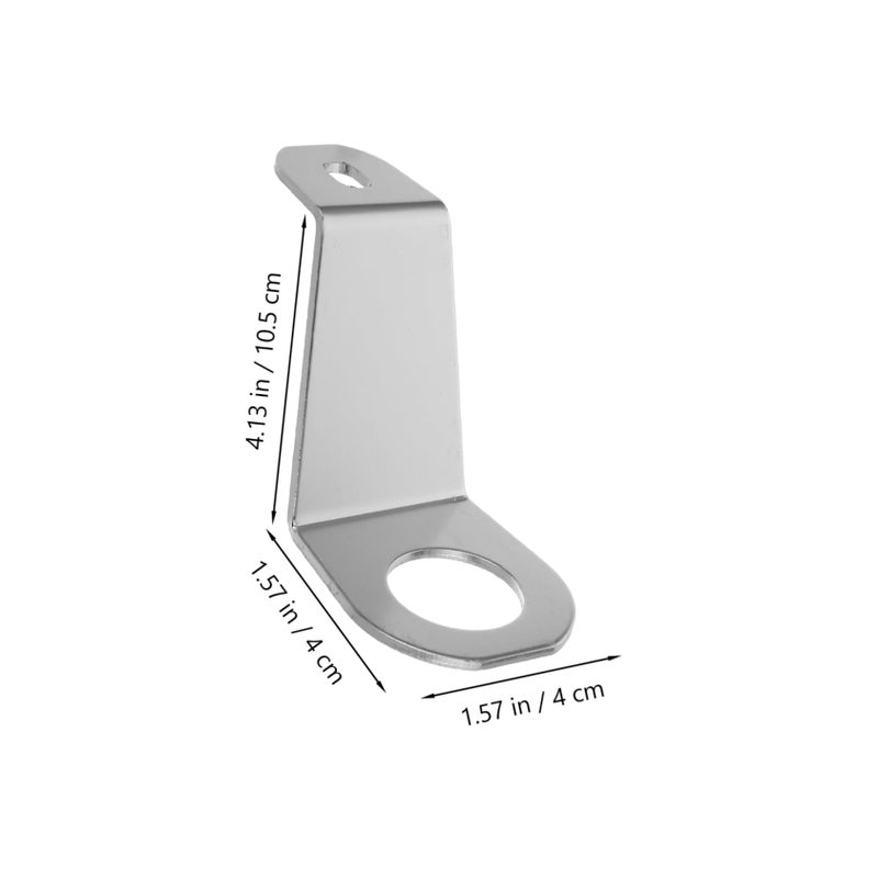 Universal Car Radiator Mounting Bracket And Water Tank Support Kit Silver - Image 3