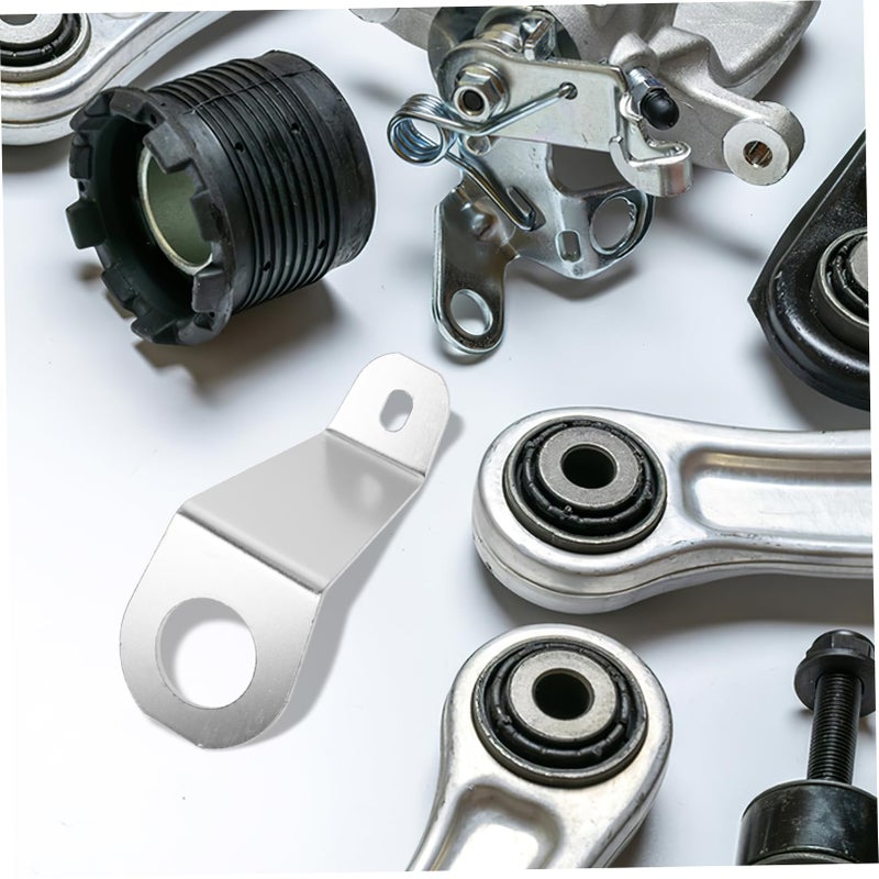 Universal Car Radiator Mounting Bracket And Water Tank Support Kit Silver - Image 5