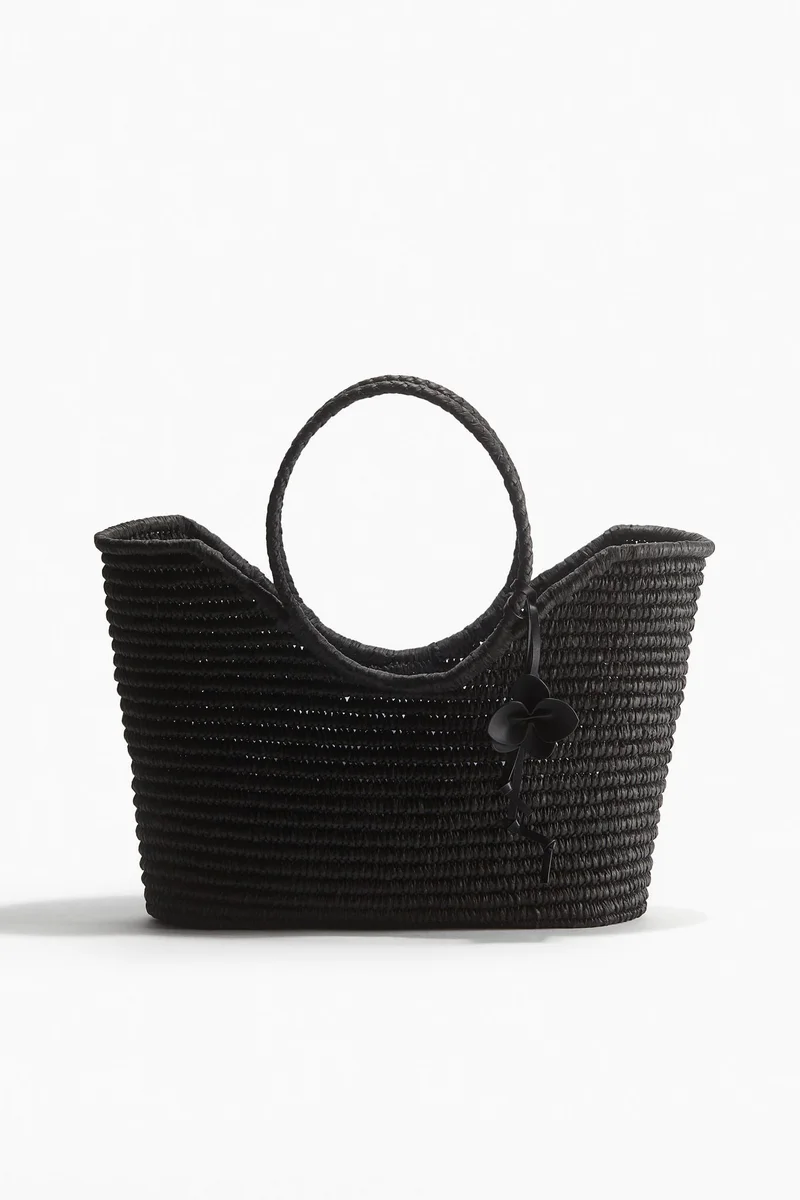 H&M Straw Shopper