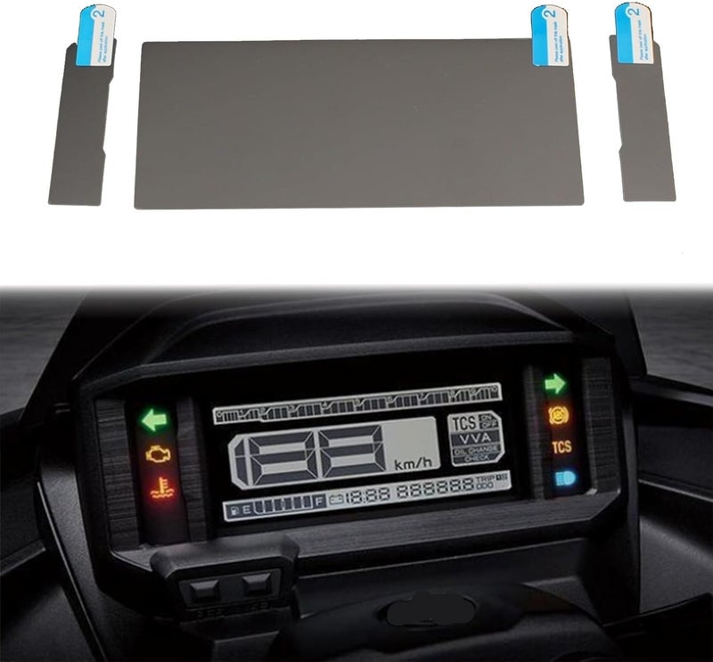 QASULER Motorcycle Dashboard Screen Protector - Image 1