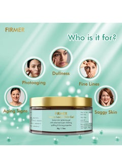 FIRMER Instant Skin Tightening Gel With Honey Locust For Skin Uplifting,Firming & Vitalizing, Neck & Face Wrinkles, For Men & Women For All Skin Type-50Gm  - Image 4