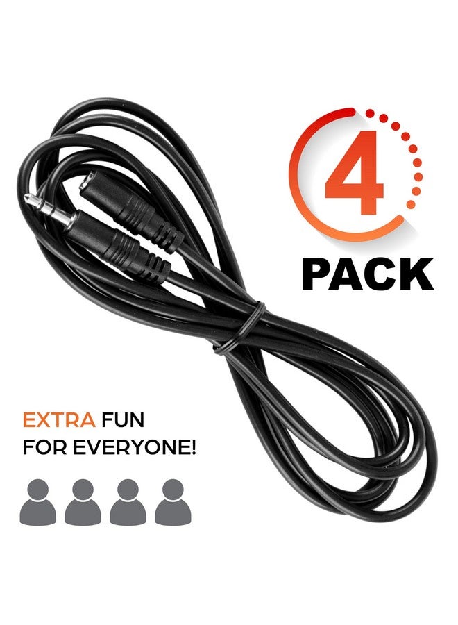 Teacher's Choice 15 Ft Extension Cables For Handheld Game Buzzer System 4-Pack - Image 4