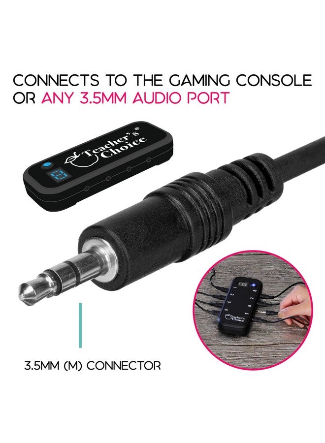 Teacher's Choice 15 Ft Extension Cables For Handheld Game Buzzer System 4-Pack - Image 3