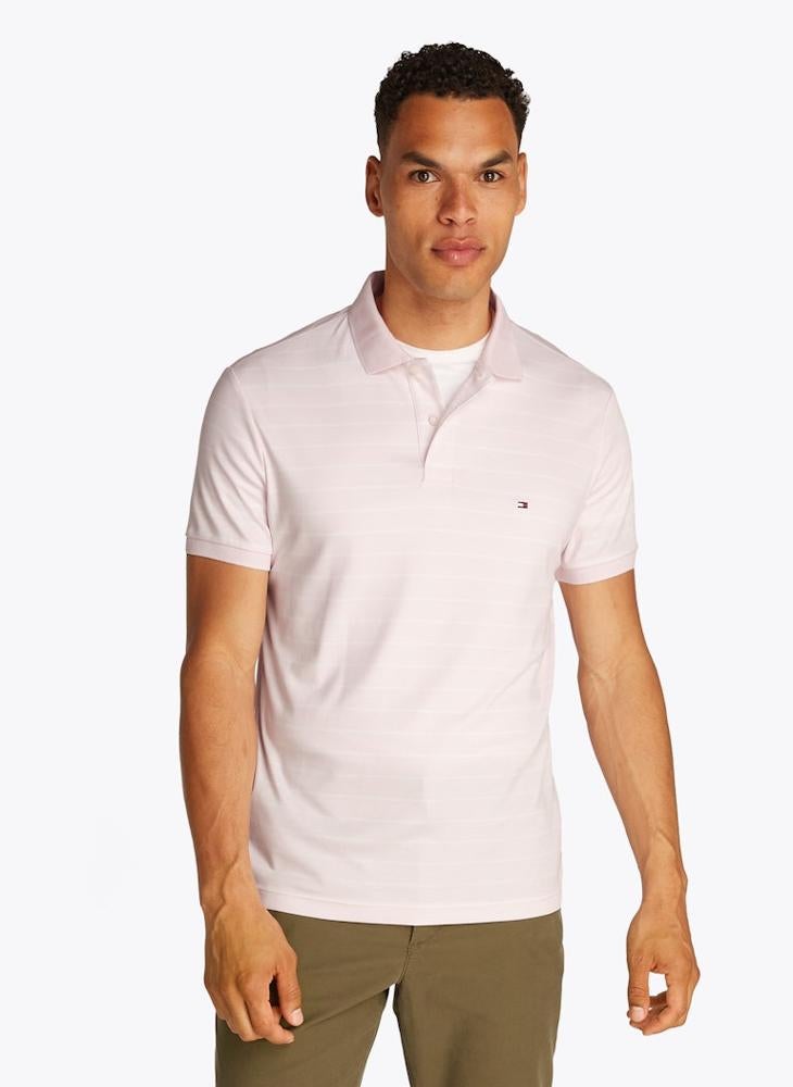 TOMMY HILFIGER Regular Fit Cotton Polo  - Image 1