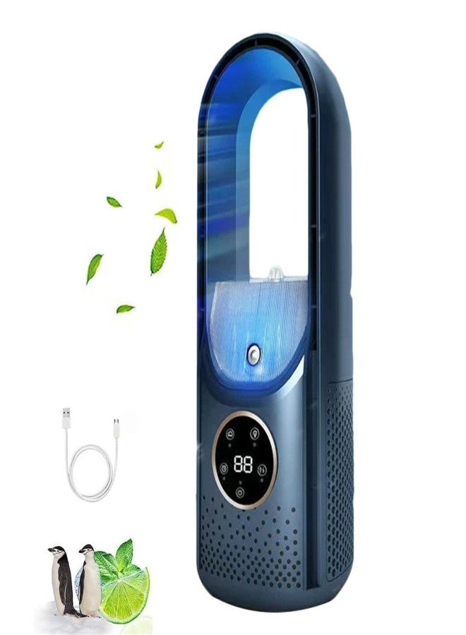 Portable Air Conditioner, Cool Air Conditioner, USB Powered Cooling Fan - 6 humidity levels and speeds for home/bedroom/office, type 1 - Image 3
