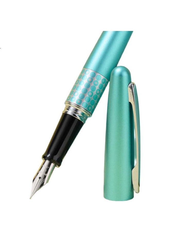 Pilot 88G Palace-Style Fountain Pen Gift Box, Business Signature Pen, Calligraphy Pen, Ink Set, Graduation Banquet Gift, Present, Warm Orange Flower M Nib - Image 3