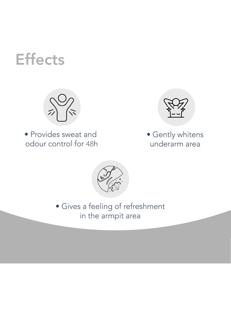 Novaclear Whitening Anti-Perspirant Roll-On Refreshing 50ml – Brightening Deodorant with Alpha Arbutin & Tranexamic Acid - Image 4