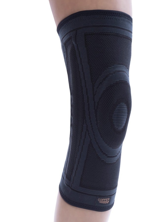 Copper Fit Health Knee Stabilizer Sleeve, Small/Medium, Black - Image 5