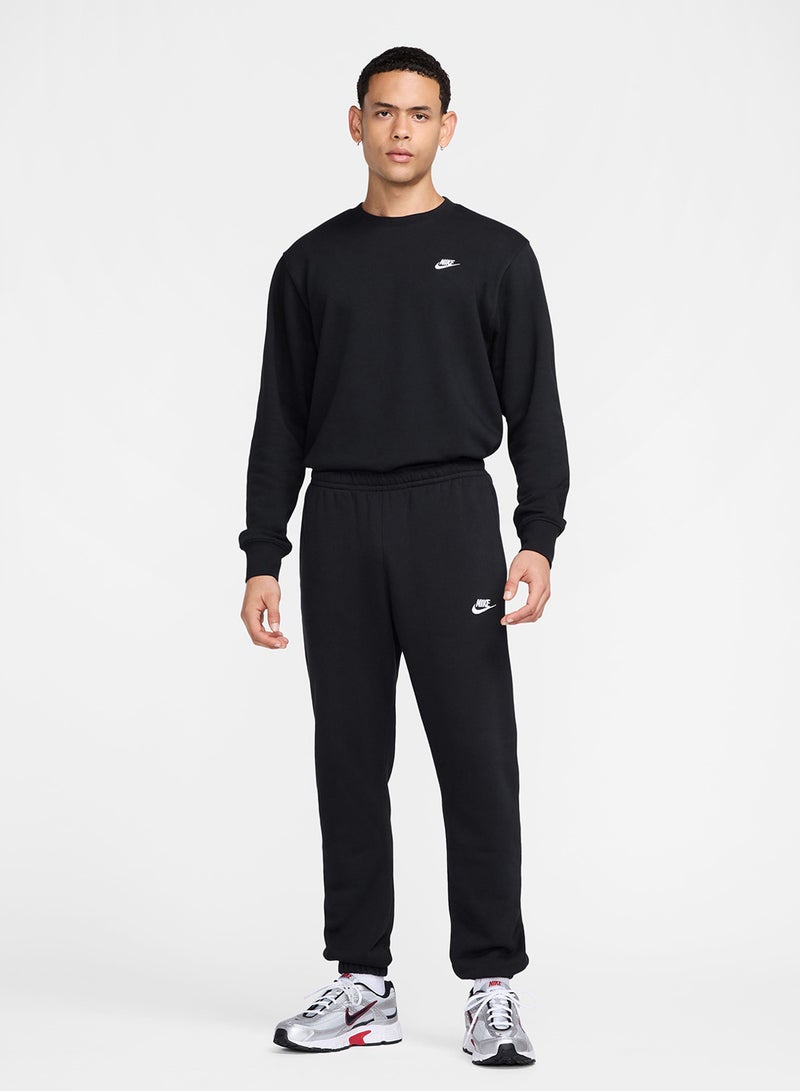 نايكي سترة كلوب فليس بياقة دائرية - Image 4