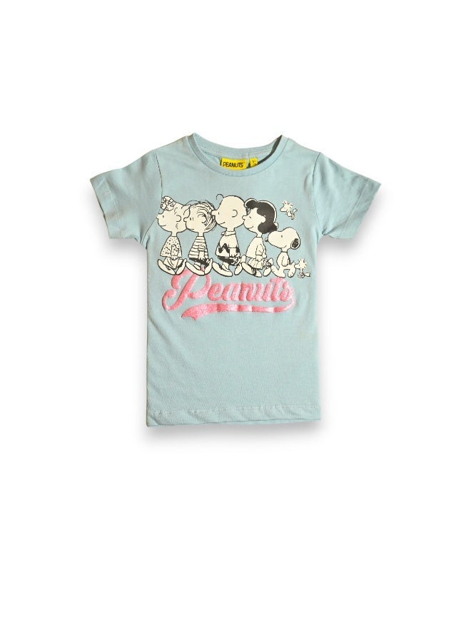 PEANUTS GIRLS T-SHIRT & SHORT SET‬ - Image 2