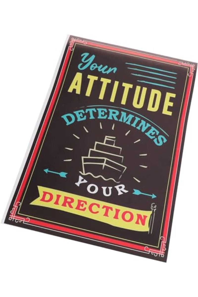 BPA® Motivational Poster Inspirational Success Wall Art Quote Wall Sticker For School, Home, Office | 11 X 17 Inch - Image 3