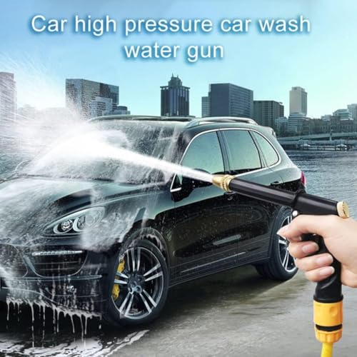 FANHAO Trigger High Pressure Water Spray Gun Nozzle For Water Pipe, Jet Sprayer Washer For Bike Washing Garden Cleaning, Water Pressure Gun For Car Wash for Gardening Watering Tools - Image 4