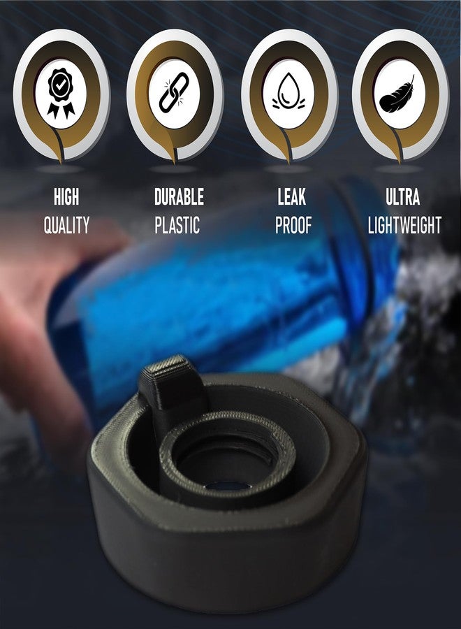 splash n color محول فلتر SplashNColor لزجاجات Sawyer Squeeze - متوافق مع زجاجات Nalgene ذات الفوهة العريضة، توصيل سريع، مانع للتسرب، خفيف الوزن، يُحسّن عملية ترشيح المياه بسهولة للاستخدام الداخلي والخارجي - Image 5