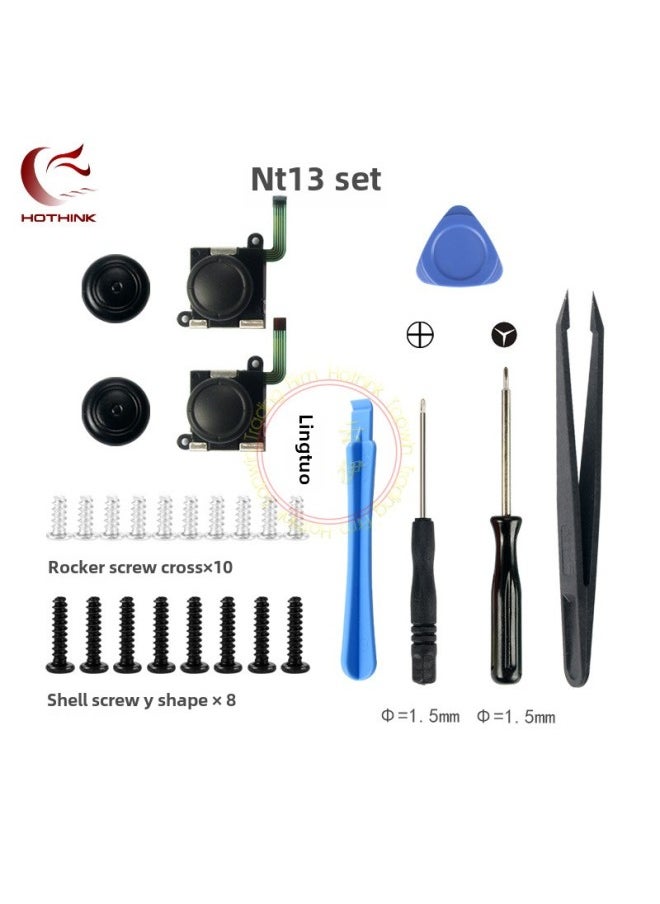 Generic - Neutral Switch JOY-CON Left And Right Handle Rocker Joystick NS Disassembly Tool Y-shaped Screw-Product Color:NT13 Suit - Image 1