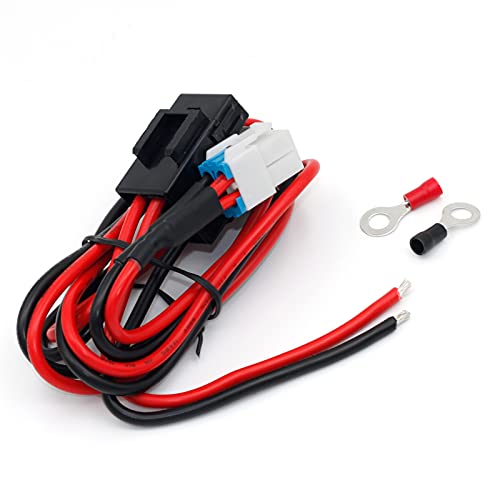 Kymate 4-pin 12AWG DC Power Supply Cable for Yaesu Radio FT-450D FT-891 FT-991-A FT950 FTDX-1200 Kenwood TS-480 TS-590SG TS-890s Icom IC-7000 IC-7200 IC-7600 IC-7300 Alinco DX-SR9T Vertex - Image 2
