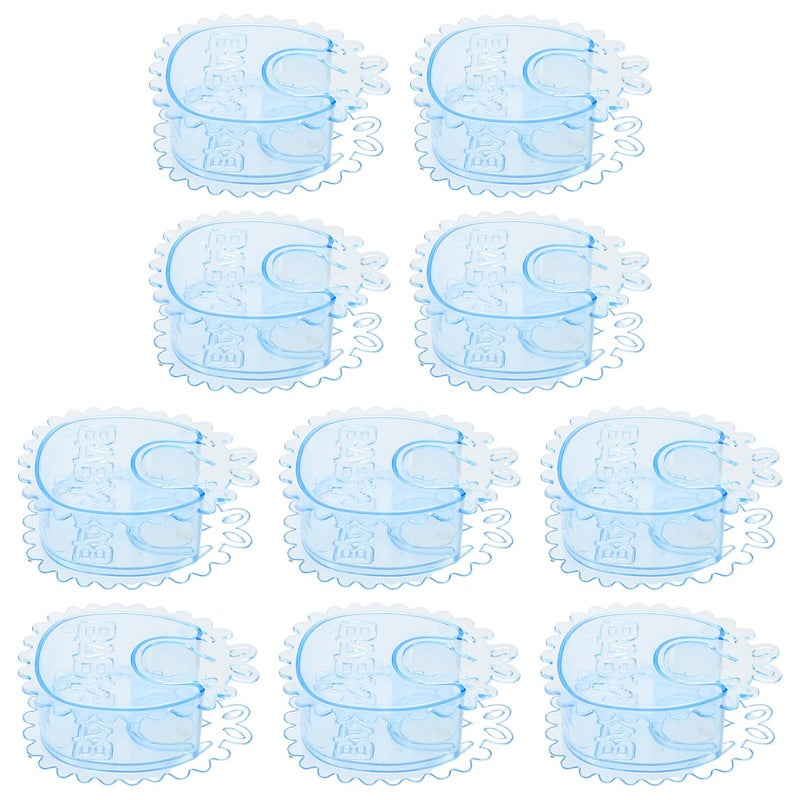 10Pcs Clear Small Candy Boxes Transparent Party Sweets Containers For Birthday Treats - Image 2