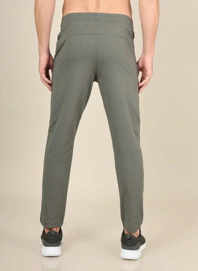 Technosport Technosport Men Solid Relaxed Fit Track Pants