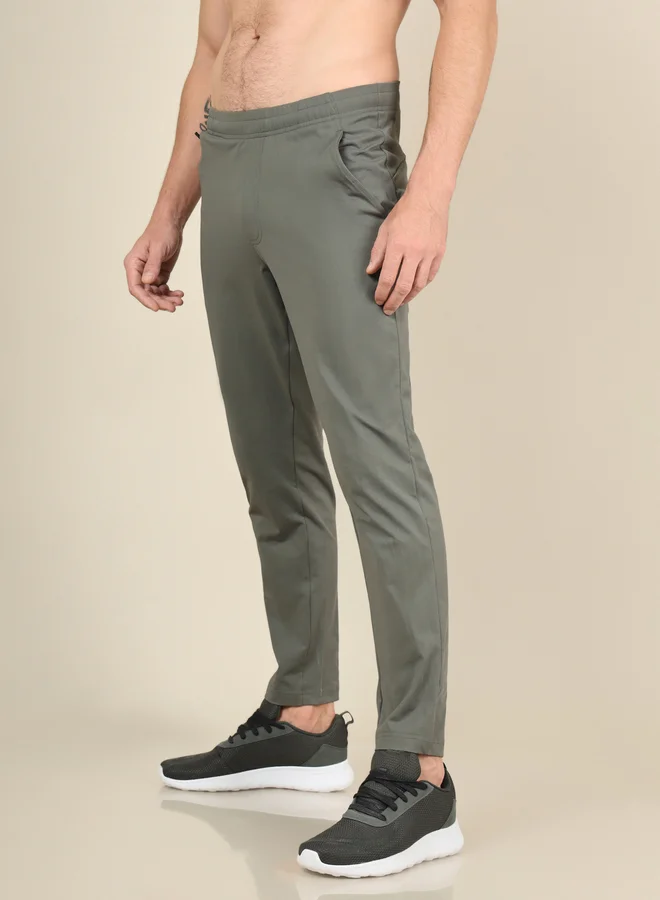 Technosport Technosport Men Solid Relaxed Fit Track Pants
