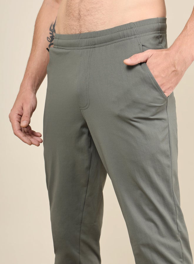 تكنوسبورت بنطال سادة بقصة مريحة - Image 4