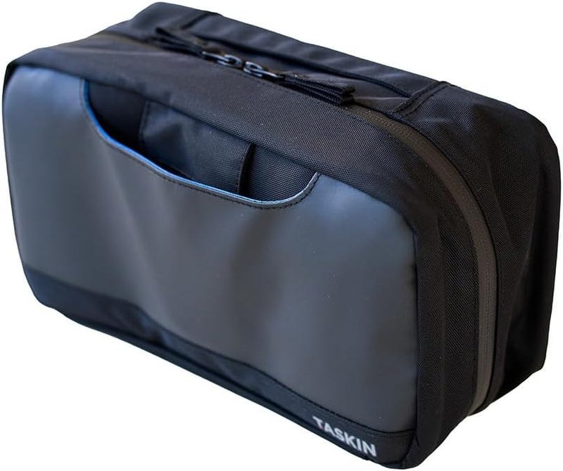 Taskin Xpress Compact Hanging Toiletry Bag w/Built-in 4 Suction Cups