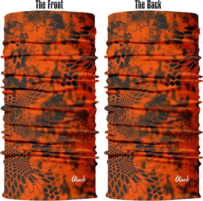 Obacle Seamless Face Mask Rave Bandana Men Women for Dust Sun Wind Protection - Image 3