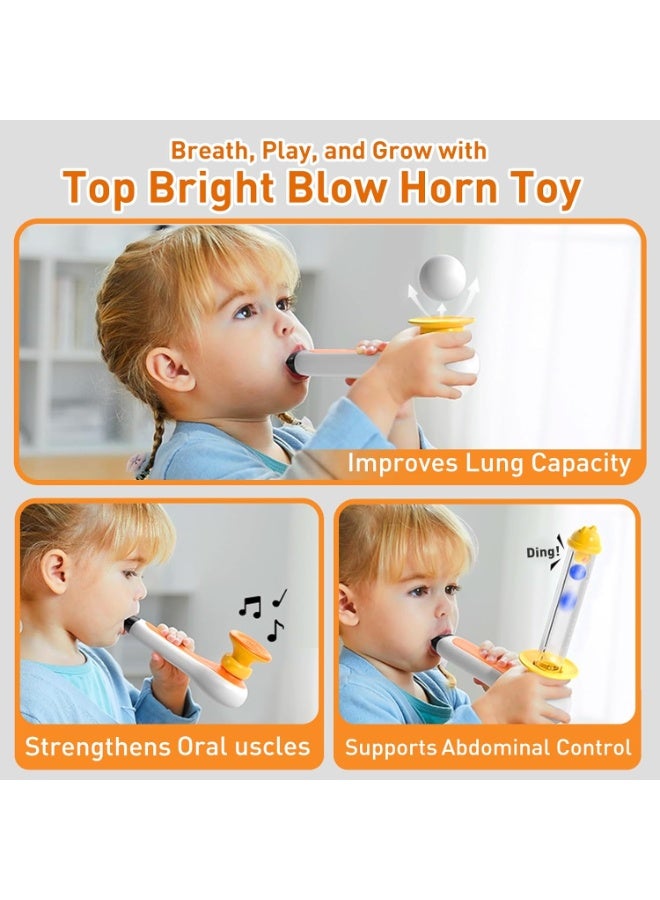 rocooart 3 in 1 Sensory Toys for Toddlers - Whistle, Ball Blowing, Floating Blow Pipe Balls - Autism Products for Children - Improve Fine Motor Skills - Great Gifts for Boys and Girls aged 3-5 - Image 3