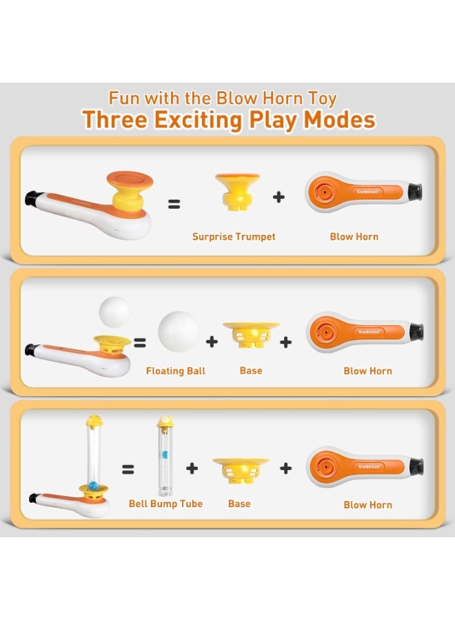 rocooart 3 in 1 Sensory Toys for Toddlers - Whistle, Ball Blowing, Floating Blow Pipe Balls - Autism Products for Children - Improve Fine Motor Skills - Great Gifts for Boys and Girls aged 3-5 - Image 5