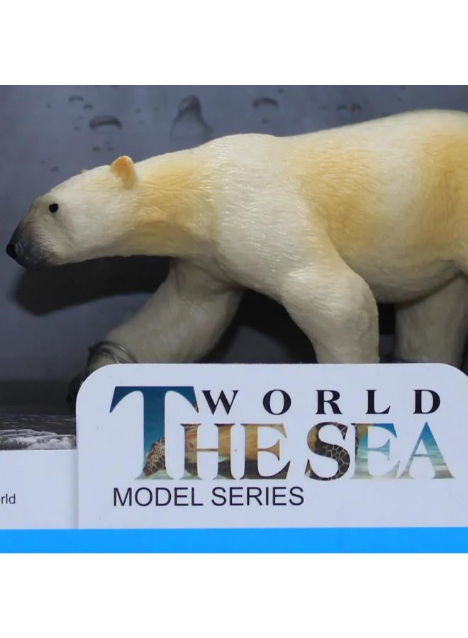 The Sea World Model Series – Polar Bear Figurine - Image 3