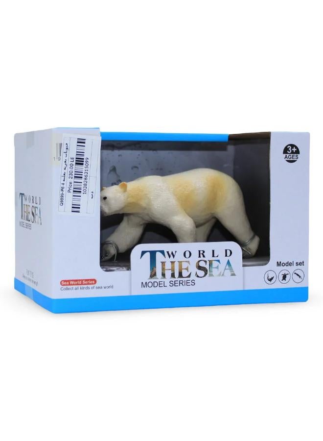 The Sea World Model Series – Polar Bear Figurine - Image 1