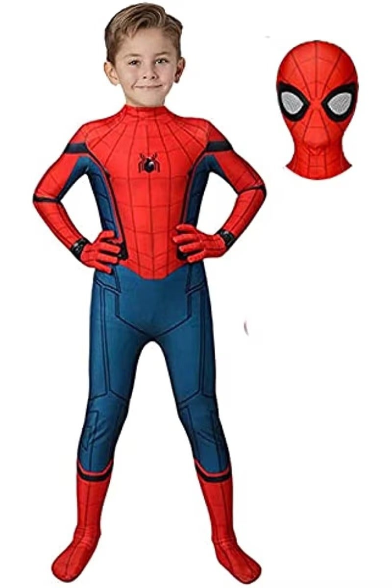 زي هالوين ضيق من سبايدر مان، مجموعة قطعة واحدة - Image 1