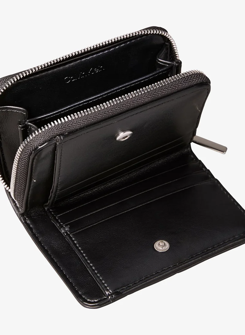 CALVIN KLEIN  Quilted Zip Around Flap Wallet for Women | Best Price UAE