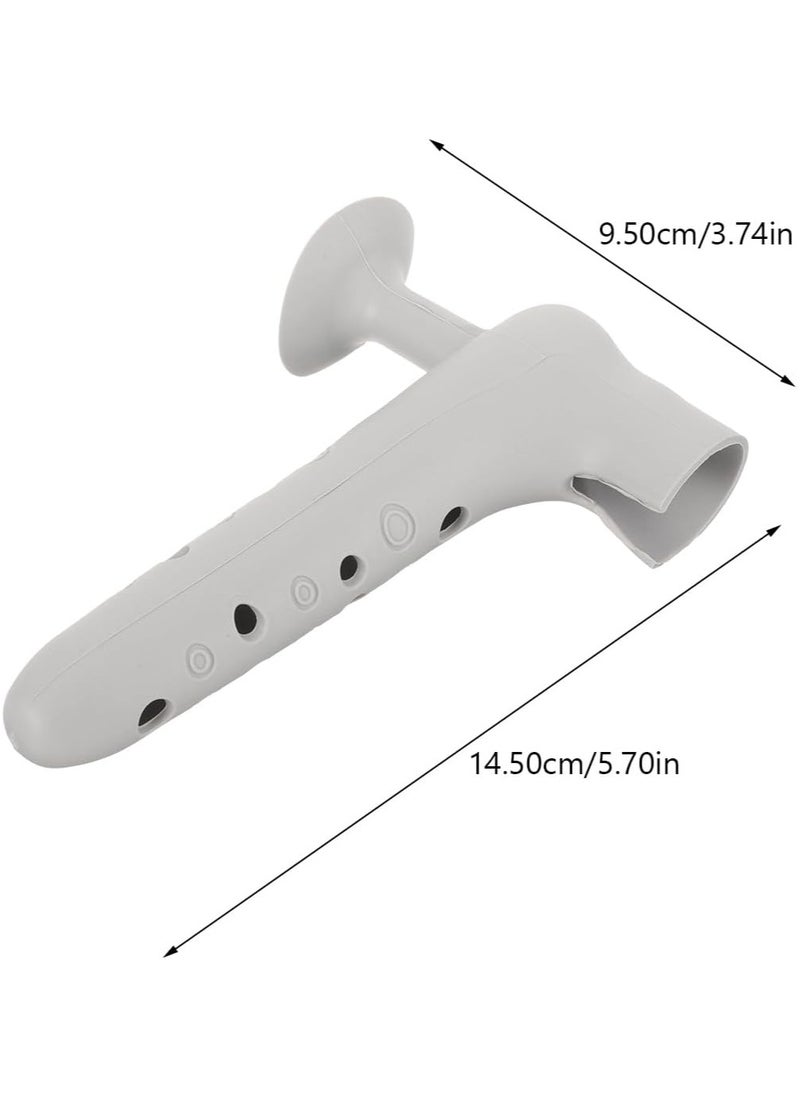 2pcs Silicone Door Handle Glove Cover Door Knob Sleeve Door Stop Wall Door Handle Sleeve -Collision Door Handle Baby Safety Equipment.  - Image 2