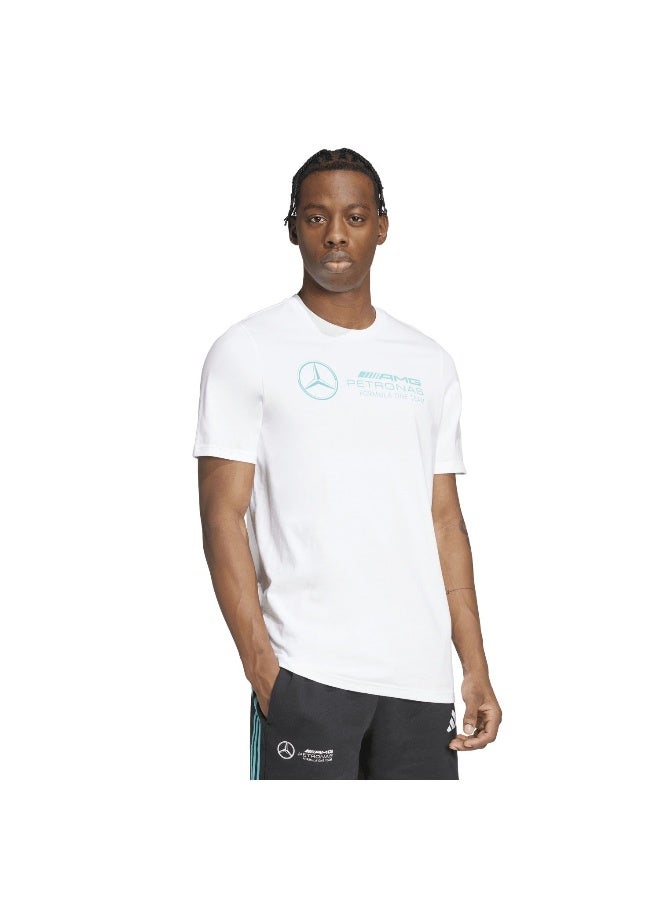 Adidas Mer Dna Gftee M White Motorsport T-Shirts For Men XS - Image 4